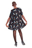 FRNCH Bird Print Dress