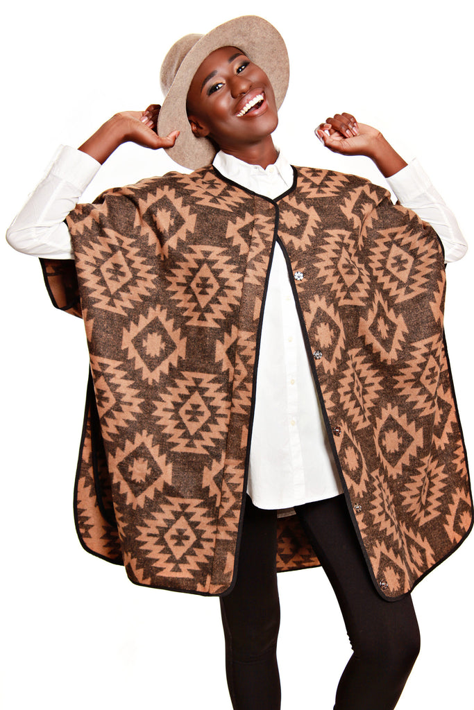 Vero Moda Printed Cape