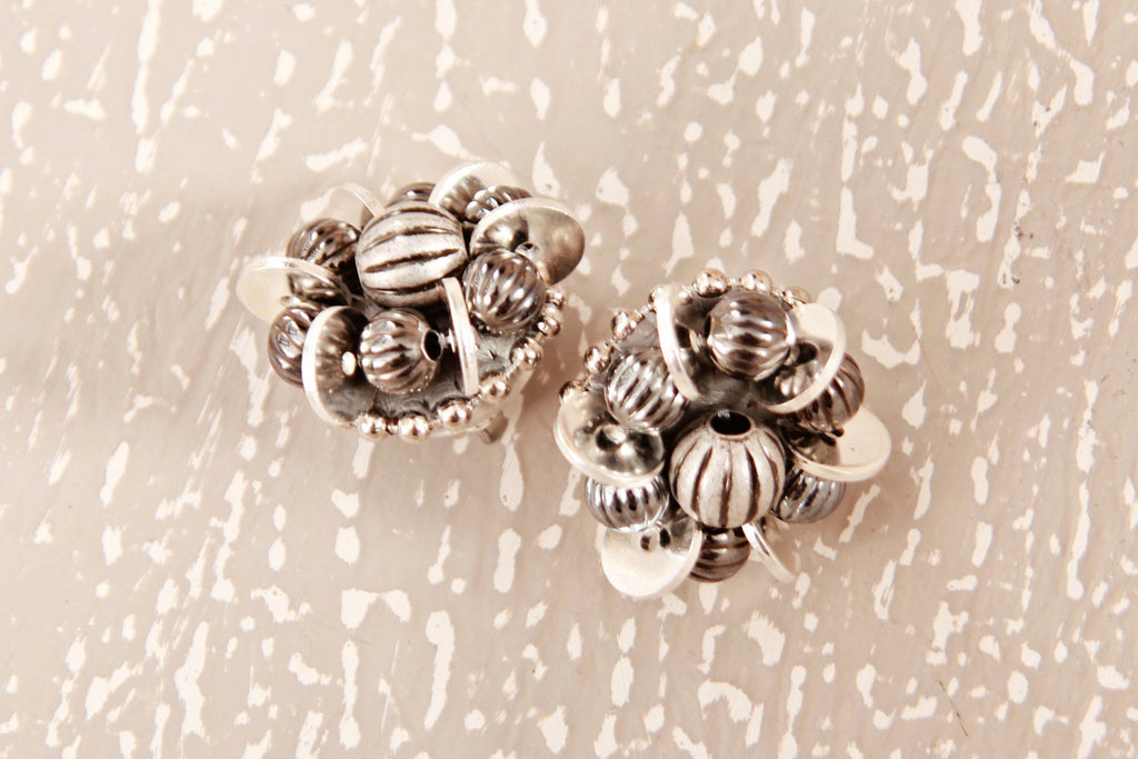 ELA DESIGN STUDIO Ximena Silver Studs